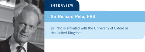 Sir Richard Peto, FRS